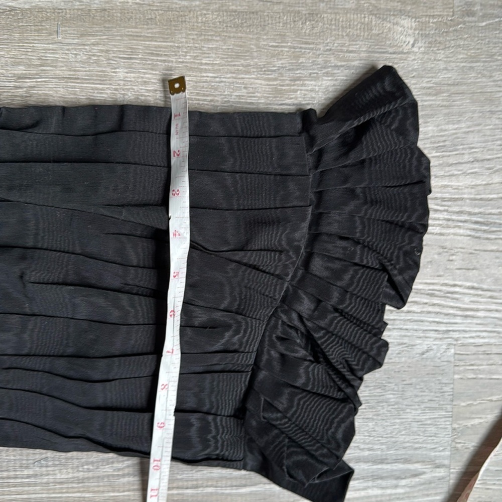 Sandro Britany Strapless Ruched Cropped Top - Picture 5 of 9